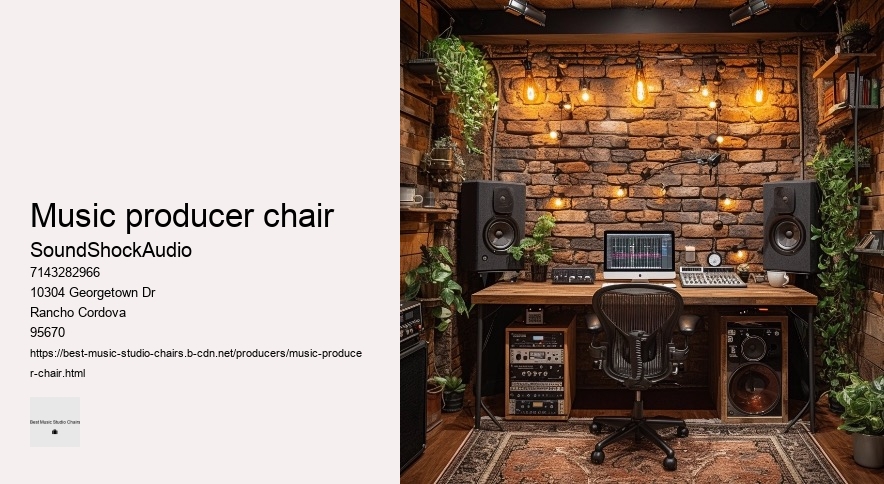 music producer chair